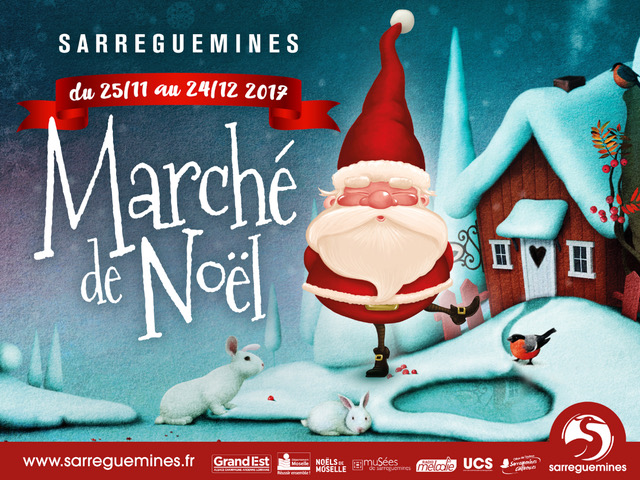 Affiche Noel 2017 - Ville de Sarreguemines