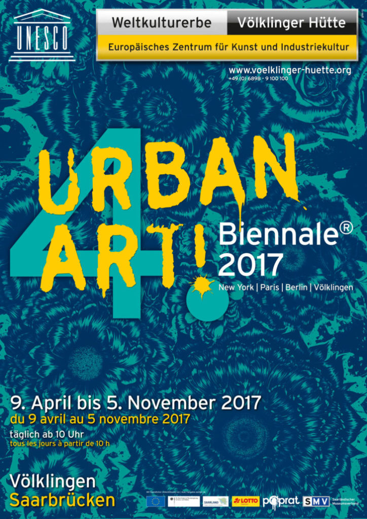 Expo d'art urbain - Street Art et graffitis à Voelklingen (Saarland)